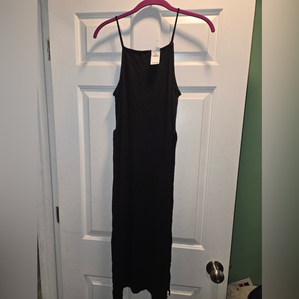 Long black dress